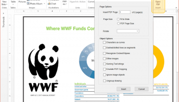 Insert PDF for PowerPoint screenshot