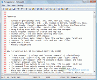 Notepad2 screenshot