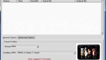 Convert MPEG MP4 screenshot