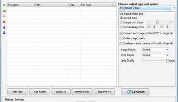 Ailt Word Excel PowerPoint to Image Converter screenshot