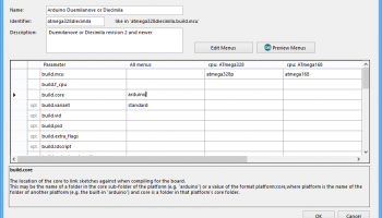 Arduino BOARDS.TXT Editor screenshot