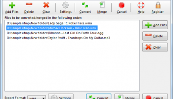SoundTaste Audio Converter screenshot