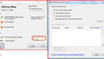 ASProxy Wing screenshot