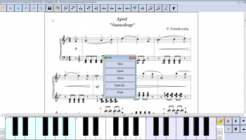 MagicScore OneTouch Composer screenshot