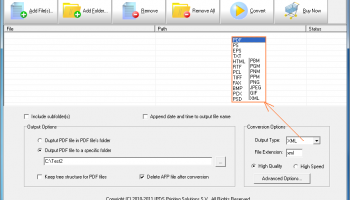 AFP Conversion Suite screenshot
