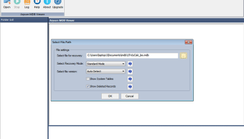 Aryson MDB Viewer screenshot