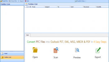 INTRIGUA Convert PFC screenshot