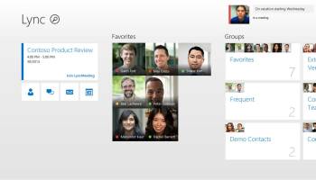 Lync screenshot