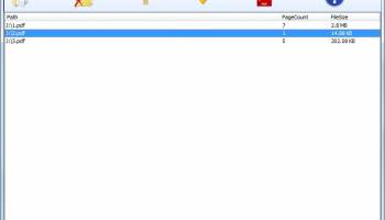Weeny Free PDF Merger screenshot