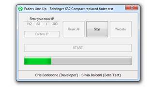 Faders LineUp screenshot