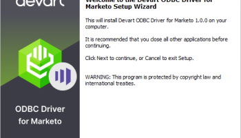 Devart ODBC Driver for Marketo screenshot