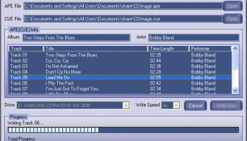 Ape2CD screenshot
