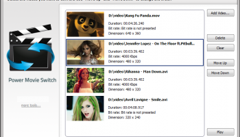 Power Movie Switch screenshot