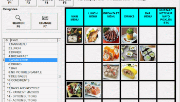 Plexis POS screenshot