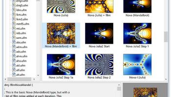 Ultra Fractal Standard Edition screenshot