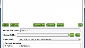 FREE JPG to PDF Converter screenshot