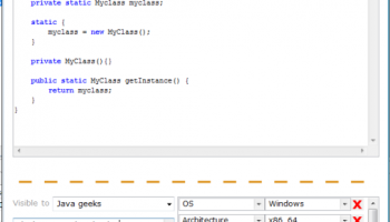 Snip2Code Plugin for Eclipse screenshot