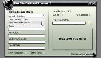 OBO Site GatherAIR screenshot