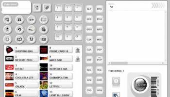 4-Shop Point of sale screenshot
