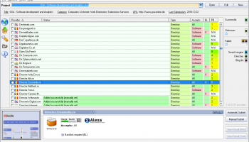 GSA Auto Website Submitter screenshot