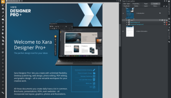 Xara Designer Pro+ screenshot