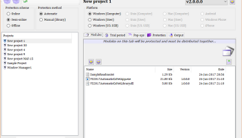 IntelliProtector Client screenshot