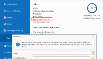 Hot Alarm Clock screenshot