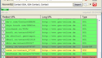 GSA URL Redirect PRO screenshot