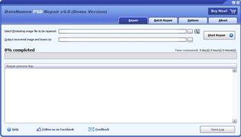 DataNumen PSD Repair screenshot
