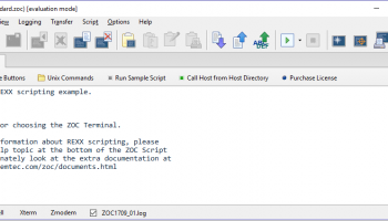 ZOC Terminal screenshot