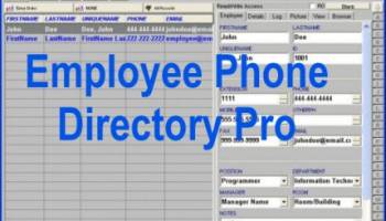 Employee Phone Directory Pro screenshot