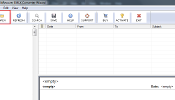 Import EMLX to Outlook 2011 screenshot