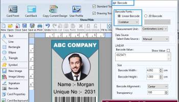 ID Card Designer screenshot