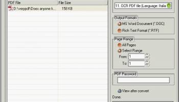 PDF to Text OCR Converter screenshot