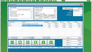 Ezi Accounting screenshot