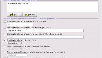 PhotoMailWizard screenshot