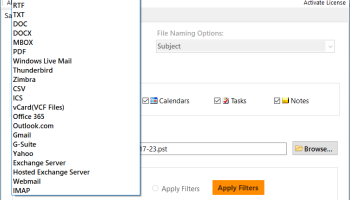 CubexSoft MDaemon Export screenshot