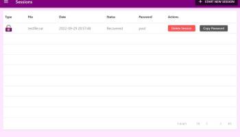 Appnimi RAR Password Unlocker screenshot