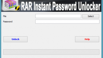 Appnimi Rar Instant Password Unlocker screenshot