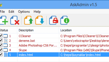AskAdmin screenshot