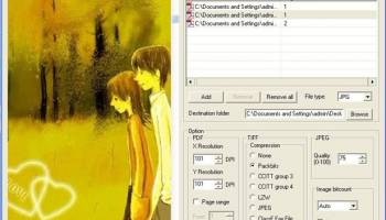 VeryPDF PDF to Image Converter screenshot