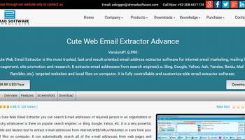 Cute Web Phone Number Extractor Advance screenshot