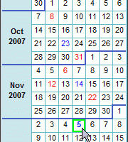 WinCalendar screenshot