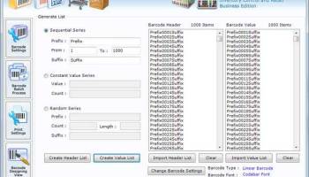 Inventory Tracking Barcode Fonts screenshot