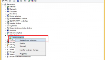 Legacy Fingerprint Driver screenshot