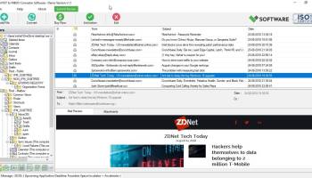 vMail PST to MBOX Converter screenshot