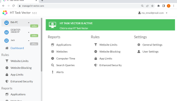 HT Task Vector screenshot