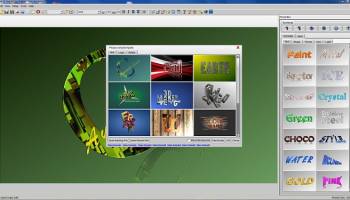 Aurora 3D Text & Logo Maker screenshot