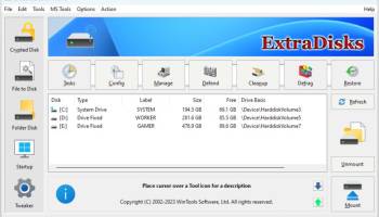 ExtraDisks screenshot