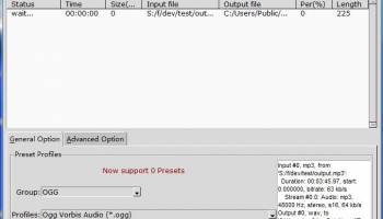 MP3 to OGG Converter screenshot